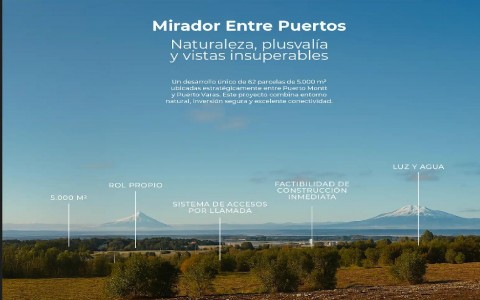 Venta en Puerto Montt | Loteo Mirador Entre Puertos, entrega inmediata. en 251 | Loteo Mirador Entre Puertos, entrega inmediata.